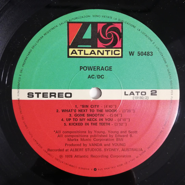 AC/DC - Powerage | Atlantic (W 50483) - 4 AC/DC - Powerage | Atlantic (W 50483) - 4
