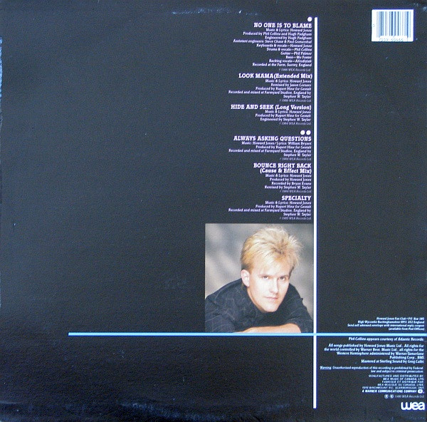 Howard Jones - Action Replay | WEA (96 04661) - 2