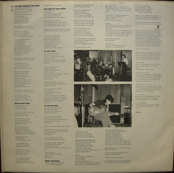 Southside Johnny & The Asbury Jukes - Better Days | Impact American (064-74 5025 1) - 4 Southside Johnny & The Asbury Jukes - Better Days | Impact American (064-74 5025 1) - 4