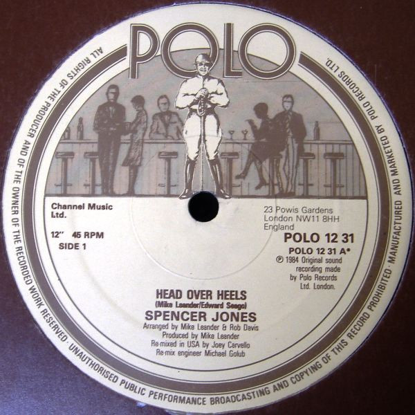 Spencer Jones - Head Over Heels | POLO (POLO 12 31)