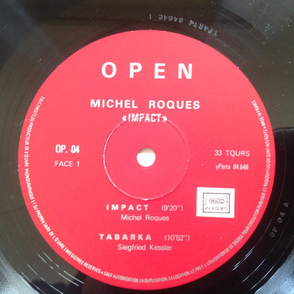 Michel Roques - Impact | Open (OP 04) - 3 Michel Roques - Impact | Open (OP 04) - 3