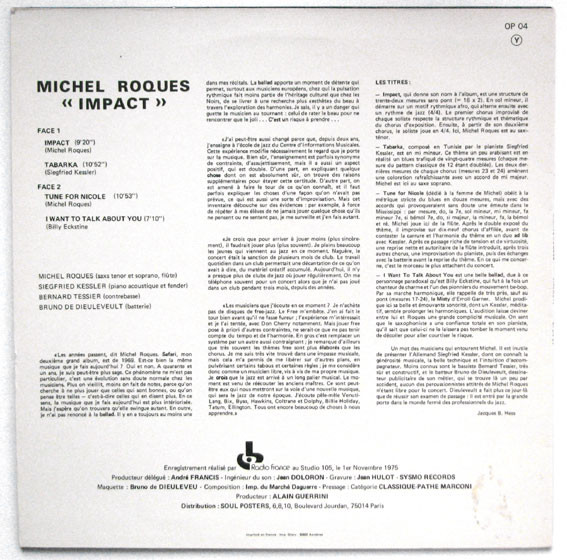 Michel Roques - Impact | Open (OP 04) - 2 Michel Roques - Impact | Open (OP 04) - 2