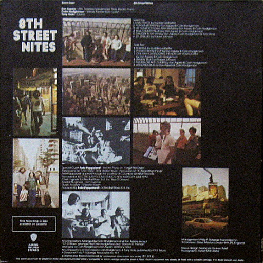 Back Door - 8th Street Nites | Warner Bros. Records (K 46265) - 4 Back Door - 8th Street Nites | Warner Bros. Records (K 46265) - 4