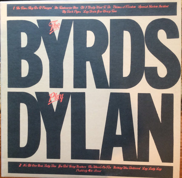 The Byrds - The Byrds Play Dylan | Columbia (PC 36293)