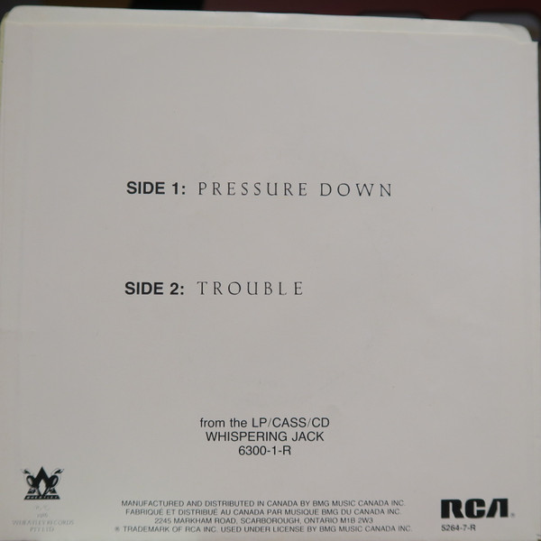 John Farnham - Pressure Down (7") [Vinyl] | RCA (5264-7-R) - 4