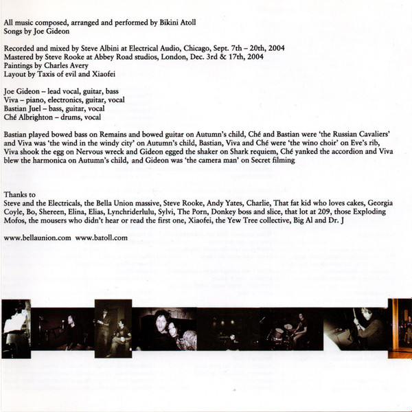 Bikini Atoll - Liar's Exit | Bella Union (BELLACD97) - 4