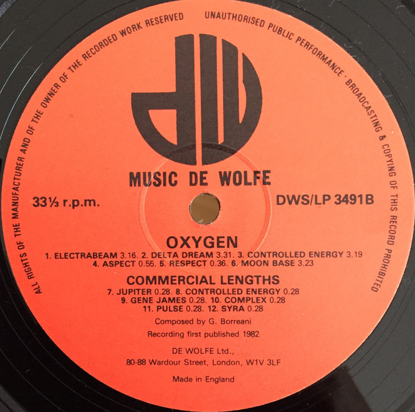 Galaxy - Oxygen | Music De Wolfe (DWS/LP 3491) - 4 Galaxy - Oxygen | Music De Wolfe (DWS/LP 3491) - 4