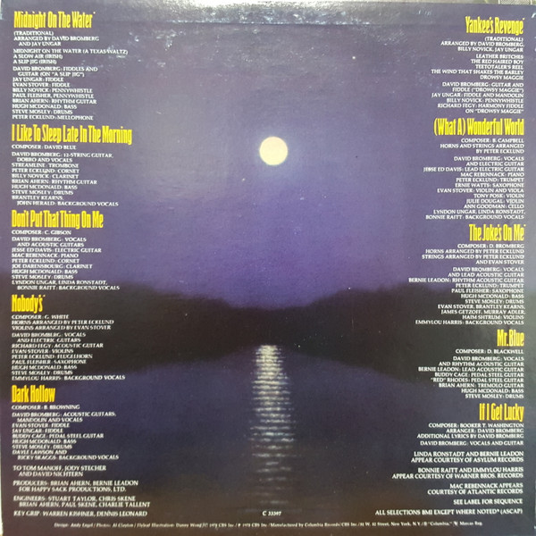 David Bromberg Band - Midnight On The Water | Columbia (C 33397) - 2 David Bromberg Band - Midnight On The Water | Columbia (C 33397) - 2