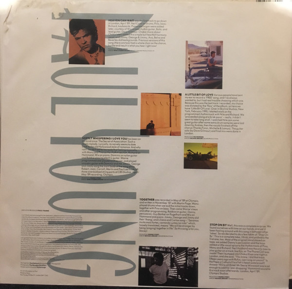 Paul Young - Other Voices | Columbia (C 46755) - 3