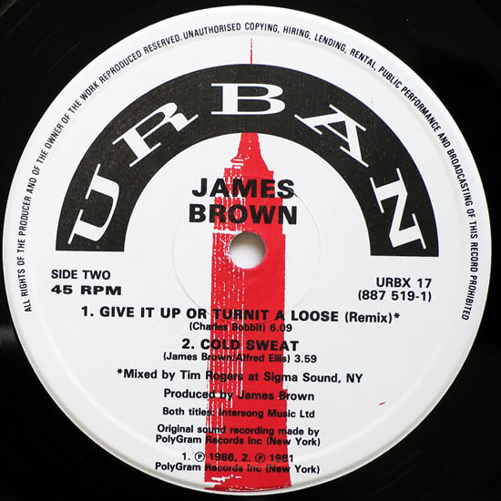 James Brown - The Payback Mix (Keep On Doing What You're Doing But Make It Funky) | Urban (URBX 17) - 4 James Brown - The Payback Mix (Keep On Doing What You're Doing But Make It Funky) | Urban (URBX 17) - 4