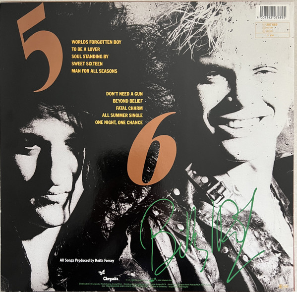 Billy Idol - Whiplash Smile | Chrysalis (207 689) - 2 Billy Idol - Whiplash Smile | Chrysalis (207 689) - 2