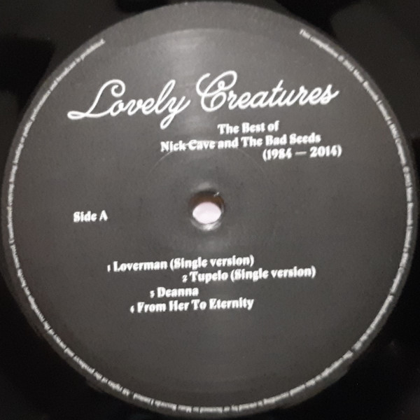 Nick Cave & The Bad Seeds - Lovely Creatures (The Best Of Nick Cave And The Bad Seeds) (1984 – 2014) | Mute (LPSEEDS15) - 3