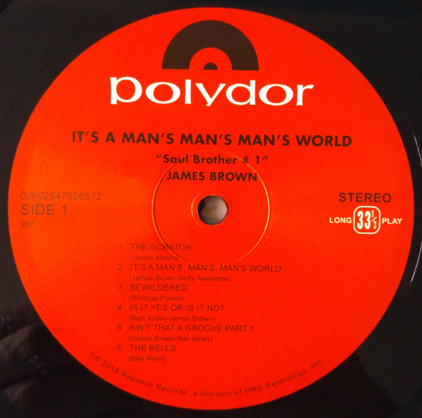 James Brown - It's A Man's Man's World: Soul Brother #1 | Polydor (00602547826572) - 3