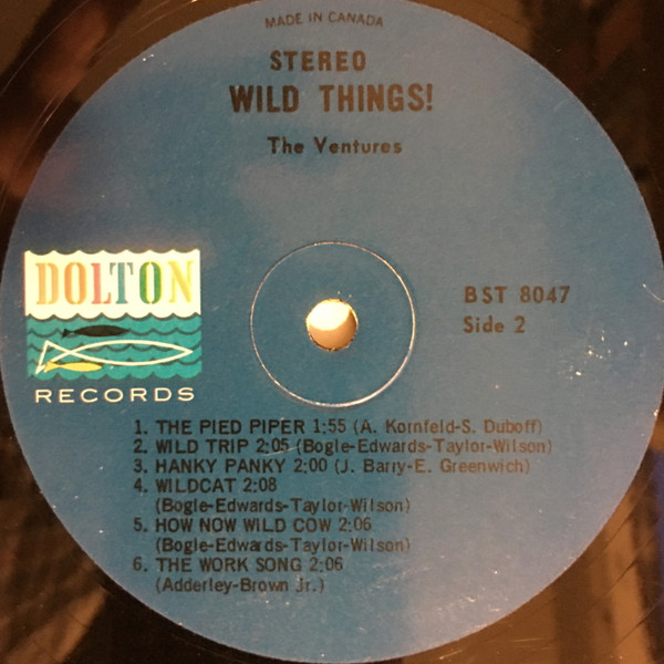 The Ventures - Wild Things! | Dolton Records (BST-8047) - 4 The Ventures - Wild Things! | Dolton Records (BST-8047) - 4
