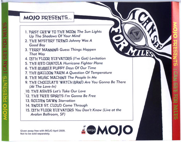 Various - I Can See For Miles (Mojo Presents Lost Tracks From America's Psychedelic Underground) | Mojo Magazine (April 2009) - 2