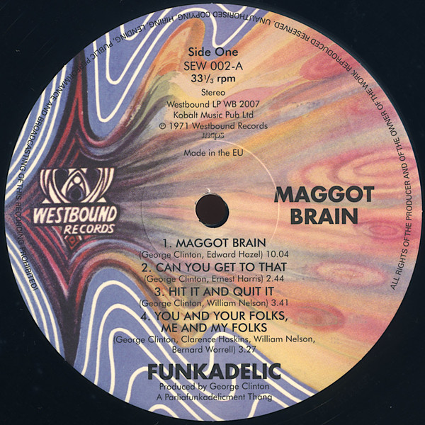 Funkadelic - Maggot Brain | Westbound Records (SEW 002) - 3