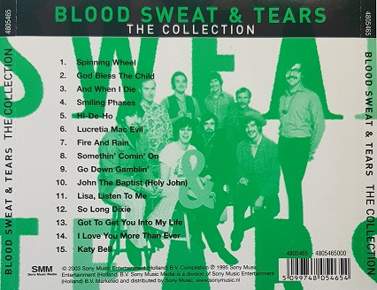 Blood, Sweat And Tears - The Collection | Sony Music Media (4805465) - 4