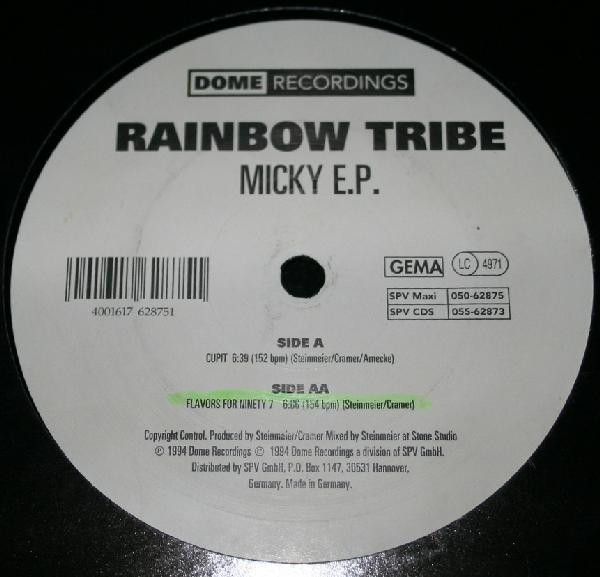 Rainbow Tribe - Micky E.P. | Dome Recordings (SPV Maxi 050-62875)