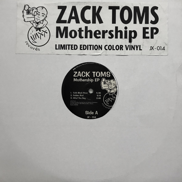 Zack Toms - Mothership EP | Jinxx Records (JX-014)