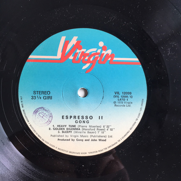 Gong - Expresso II | Virgin (VIL 12099) - 4 Gong - Expresso II | Virgin (VIL 12099) - 4