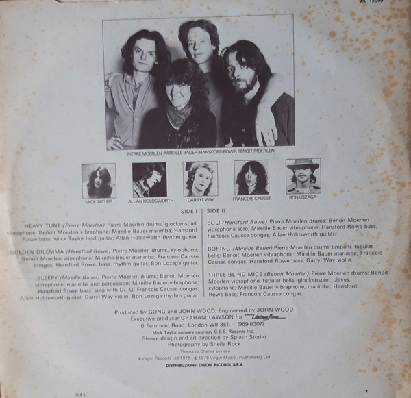 Gong - Expresso II | Virgin (VIL 12099) - 3 Gong - Expresso II | Virgin (VIL 12099) - 3