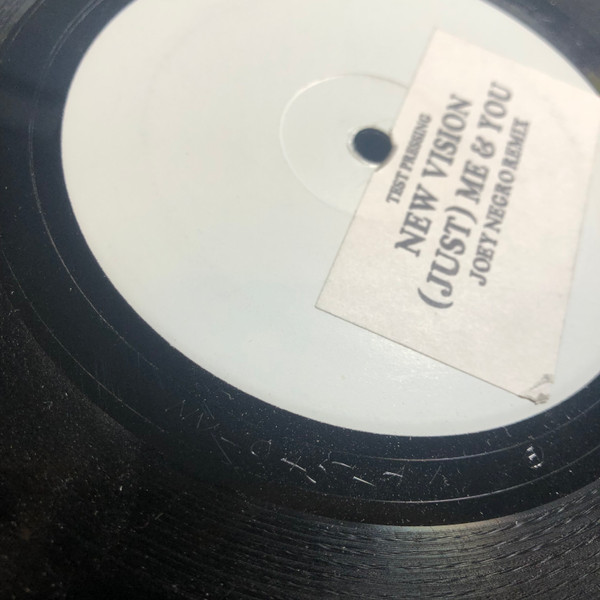New Vision - (Just) Me And You (Joey Negro Remix) | Not On Label (NV - 045)