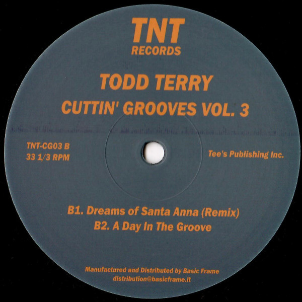 Todd Terry - Cuttin' Grooves Vol. 3 | TNT Records (TNT-CG03) - 2 Todd Terry - Cuttin' Grooves Vol. 3 | TNT Records (TNT-CG03) - 2