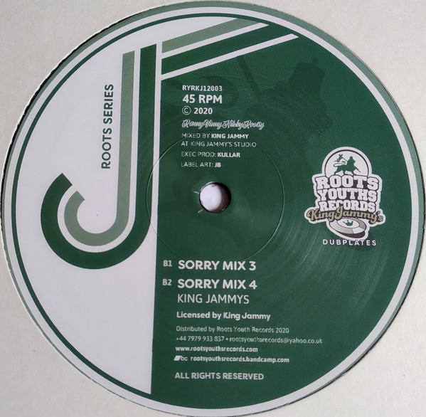 Black Uhuru - Sorry For The Man | Roots Youths Records (RYRKJ12003) - 2 Black Uhuru - Sorry For The Man | Roots Youths Records (RYRKJ12003) - 2