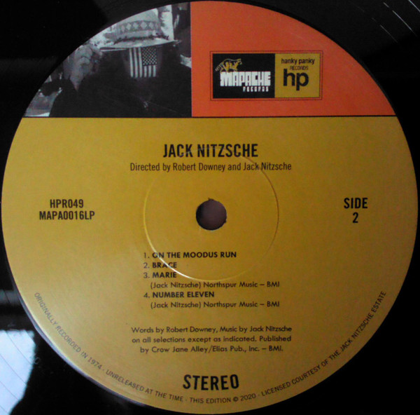 Jack Nitzsche - Jack Nitzsche | Hanky Panky Records (HPR-049) - 4 Jack Nitzsche - Jack Nitzsche | Hanky Panky Records (HPR-049) - 4