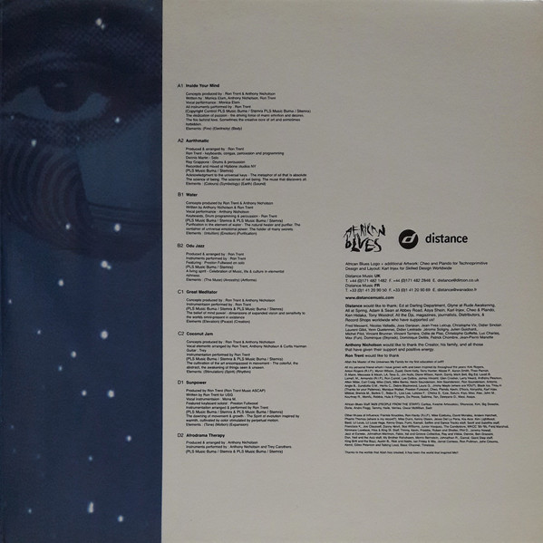 Urban Sound Gallery Presents African Blues - Color In Rhythm Stimulate Mind Freedom | Distance (Di 1131) - 4