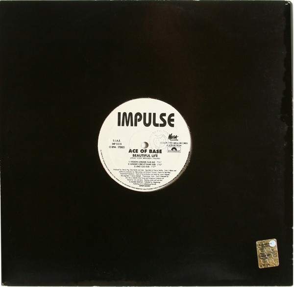 Ace Of Base - Beautiful Life | Impulse (IMP 533) - 4 Ace Of Base - Beautiful Life | Impulse (IMP 533) - 4