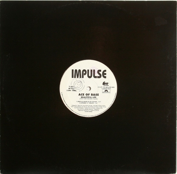Ace Of Base - Beautiful Life | Impulse (IMP 533) - 3 Ace Of Base - Beautiful Life | Impulse (IMP 533) - 3