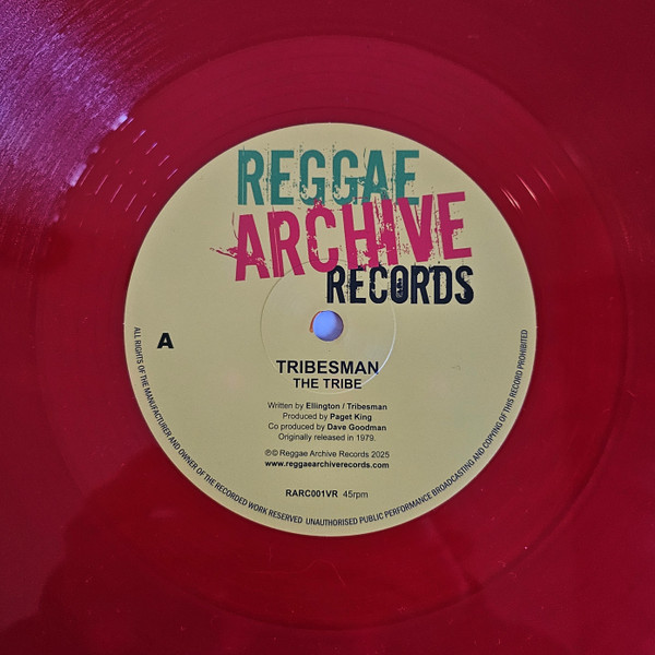 Tribesman - The Tribe / Finsbury Park | Reggae Archive Records (RARC001VR) - 3