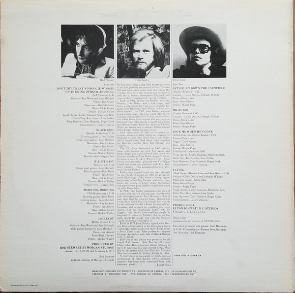 Long John Baldry - It Ain't Easy | Warner Bros. Records (WS 1921) - 2 Long John Baldry - It Ain't Easy | Warner Bros. Records (WS 1921) - 2