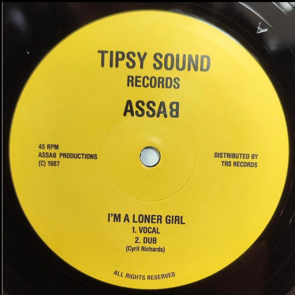 Assab - I'm A Loner Girl / If That Was You | Tipsy Sound Records (TRS-TIP-1)