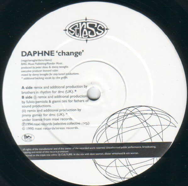 Daphne - Change | Stress Records (12 STR 54) - 4 Daphne - Change | Stress Records (12 STR 54) - 4