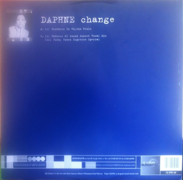Daphne - Change | Stress Records (12 STR 54) - 2 Daphne - Change | Stress Records (12 STR 54) - 2