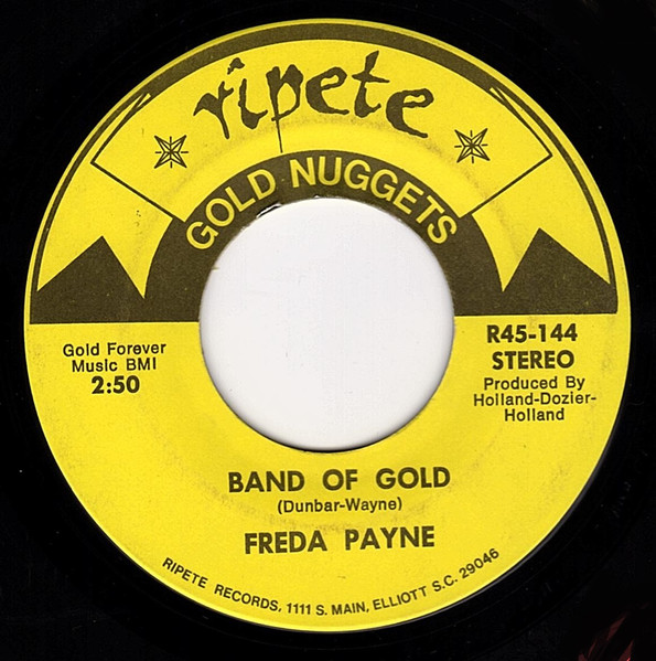 The 8th Day / Freda Payne - She's Not Just Another Woman / Band Of Gold | Ripete (R45-144) - 2