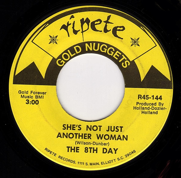 The 8th Day / Freda Payne - She's Not Just Another Woman / Band Of Gold | Ripete (R45-144) - main