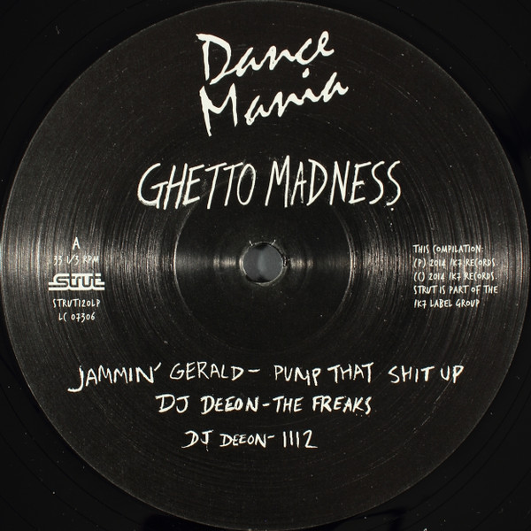 Various - Dance Mania (Ghetto Madness) | Strut (STRUT120LP) - 3