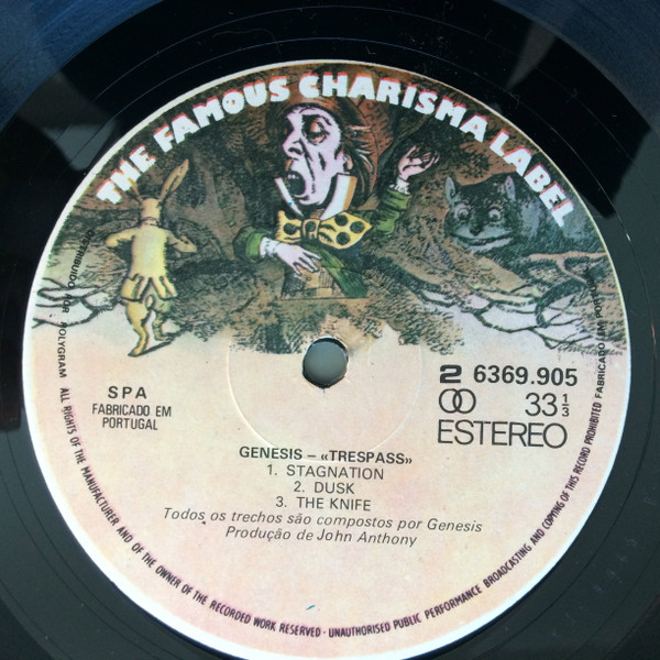 Genesis - Trespass | Charisma (6369 905) - 3