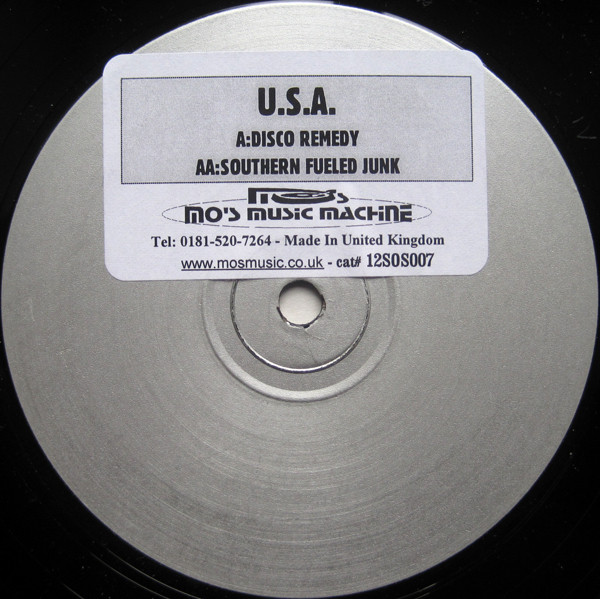 U.S.A. - Disco Remedy | Mo's Music Machine (12SOS007) - main