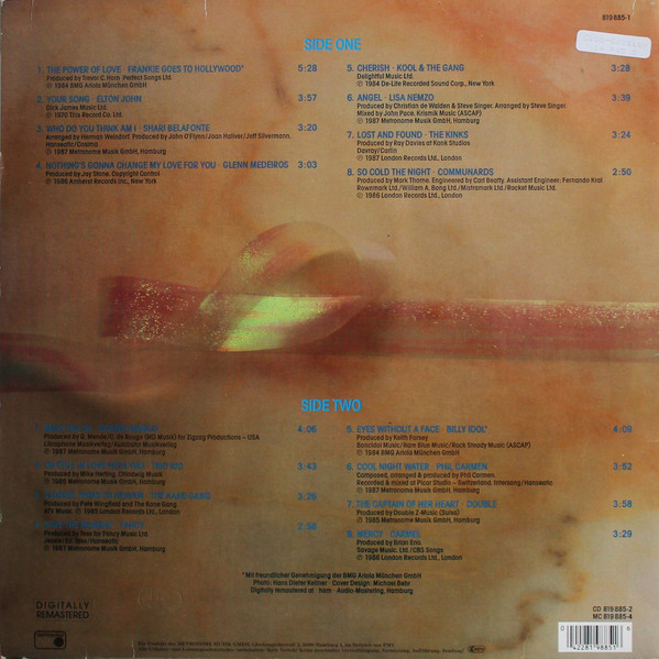 Various - Missin' You ... (16 Original Love Songs) | Metronome (819 885-1) - 2