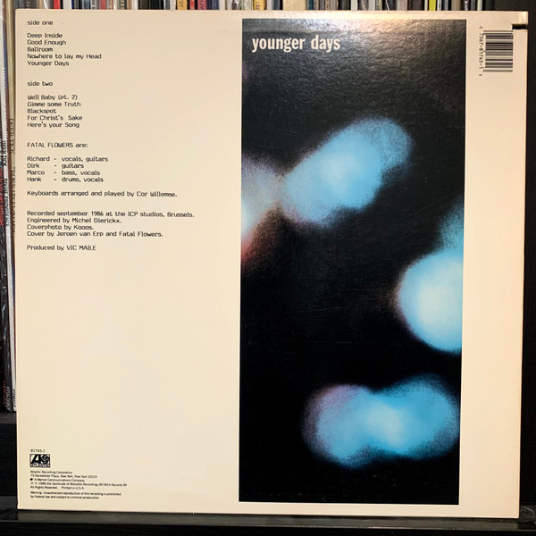 The Fatal Flowers - Younger Days | Atlantic (81745-1)
