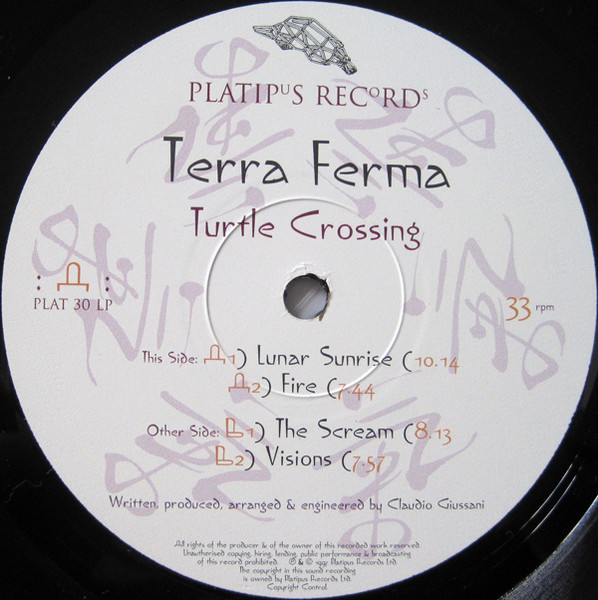 Terra Ferma - Turtle Crossing | Platipus (PLAT 30 LP) - 3