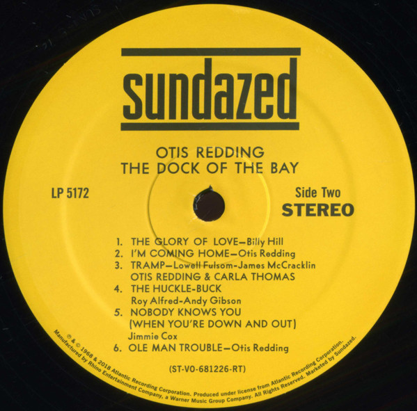 Otis Redding - The Dock Of The Bay | Sundazed Music (LP 5172) - 4