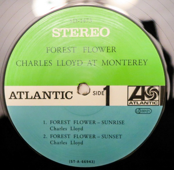Charles Lloyd - Forest Flower | Atlantic (SD 1473) - 3