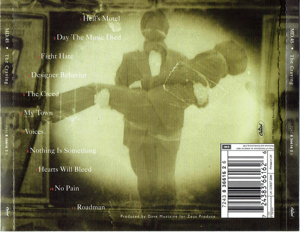 MD.45 - The Craving | Capitol Records (7243 8 36616 2 6) - 2