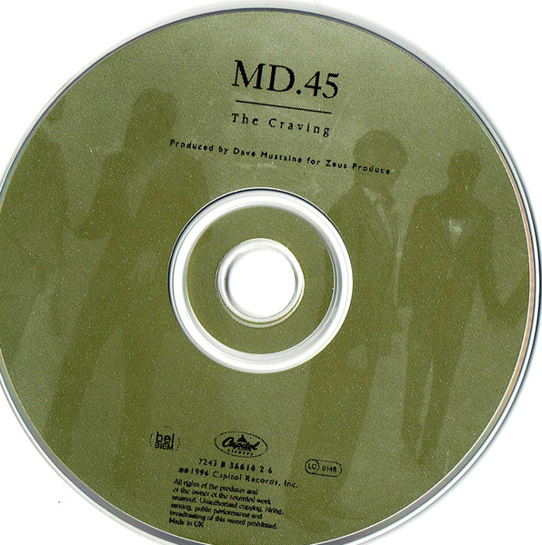 MD.45 - The Craving | Capitol Records (7243 8 36616 2 6) - 3
