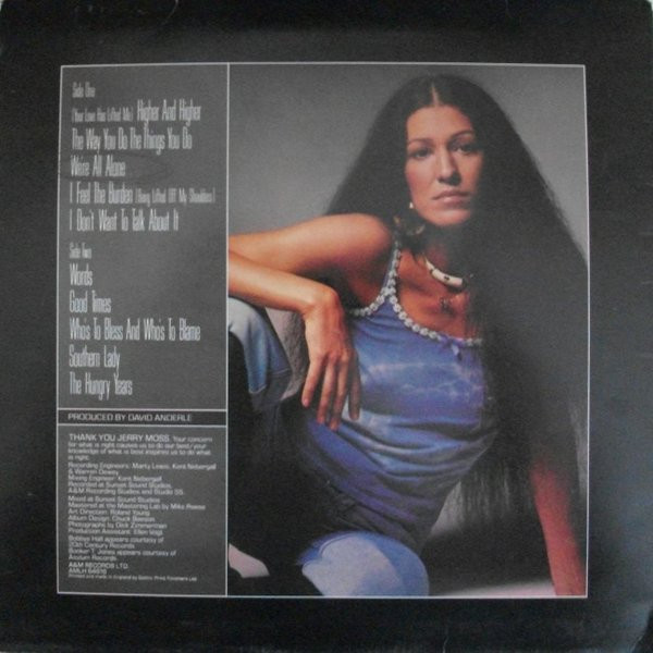Rita Coolidge - Anytime... Anywhere | A&M Records (AMLH 64616) - 2